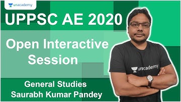 GATE & ESE | Open Interactive Session | GS | Saurabh Kumar Pandey