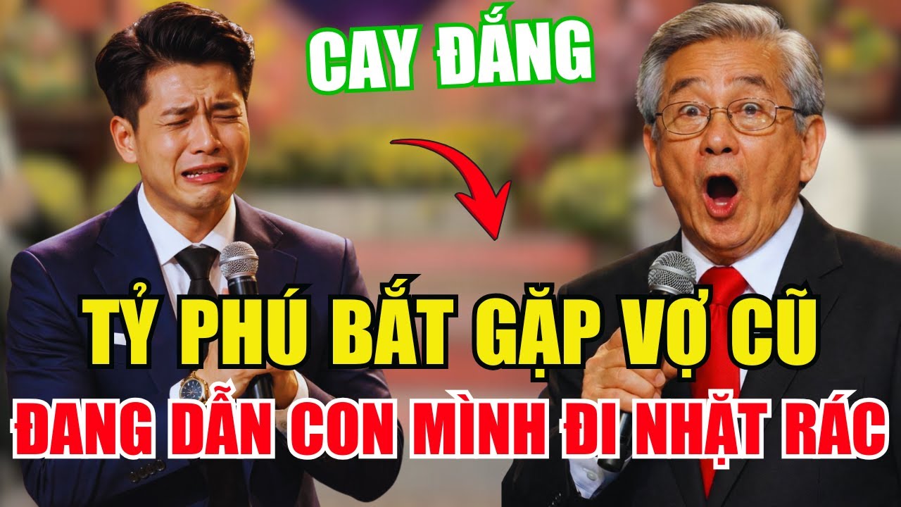 Cú Sốc Tại Chợ Đầu Mối: Chủ Tịch Tập Đoàn Nhận Ra Vợ Và Con Ruột Trong Bộ Dạng Ăn Mày