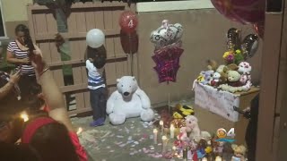 Neighbors Hold Vigil For Murdered 4-Year-Old Girl