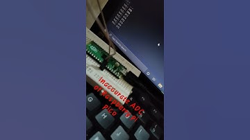 Inaccurate reading from Raspberry pi pico ADC Connect ADC pin to GND but it read 270+ value 🙄🙄🤔🤔