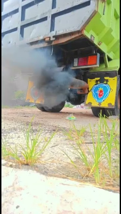 adu suara knalpot truk dutro vs canter#fyp #trukkalteng#knalpotkalimantan