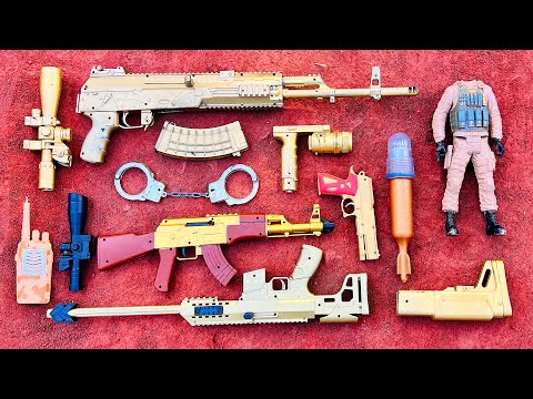 Realistic Ak-12 Assault Rifle Gun - Military Combat Force Sniper Rifle Guns & Equipment