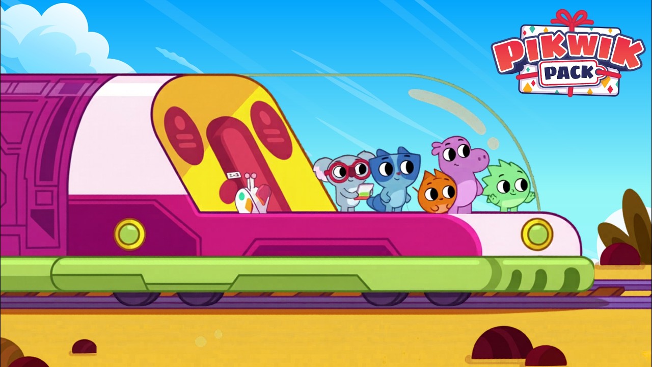 Super Speedy Train 🚊 | 5 Full Episodes | Pikwik Pack - YouTube