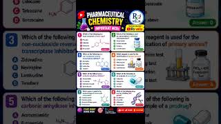 Pharmaceutical Chemistry MCQ Challenge #medicalstudent #dpharmacy #medicine #pharmaceuticalchemistry
