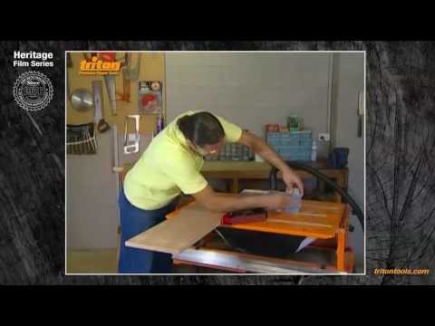 Cross Cutting With Triton Workcentre - Triton Heritage Film