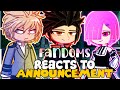 +18 Trailer Fandoms Reacts || Every Saturday ||