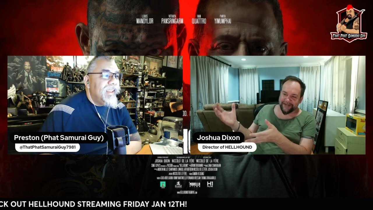 Directing an Action Thriller, HELLHOUND - A Film Director's interview with the The Movie Dojo