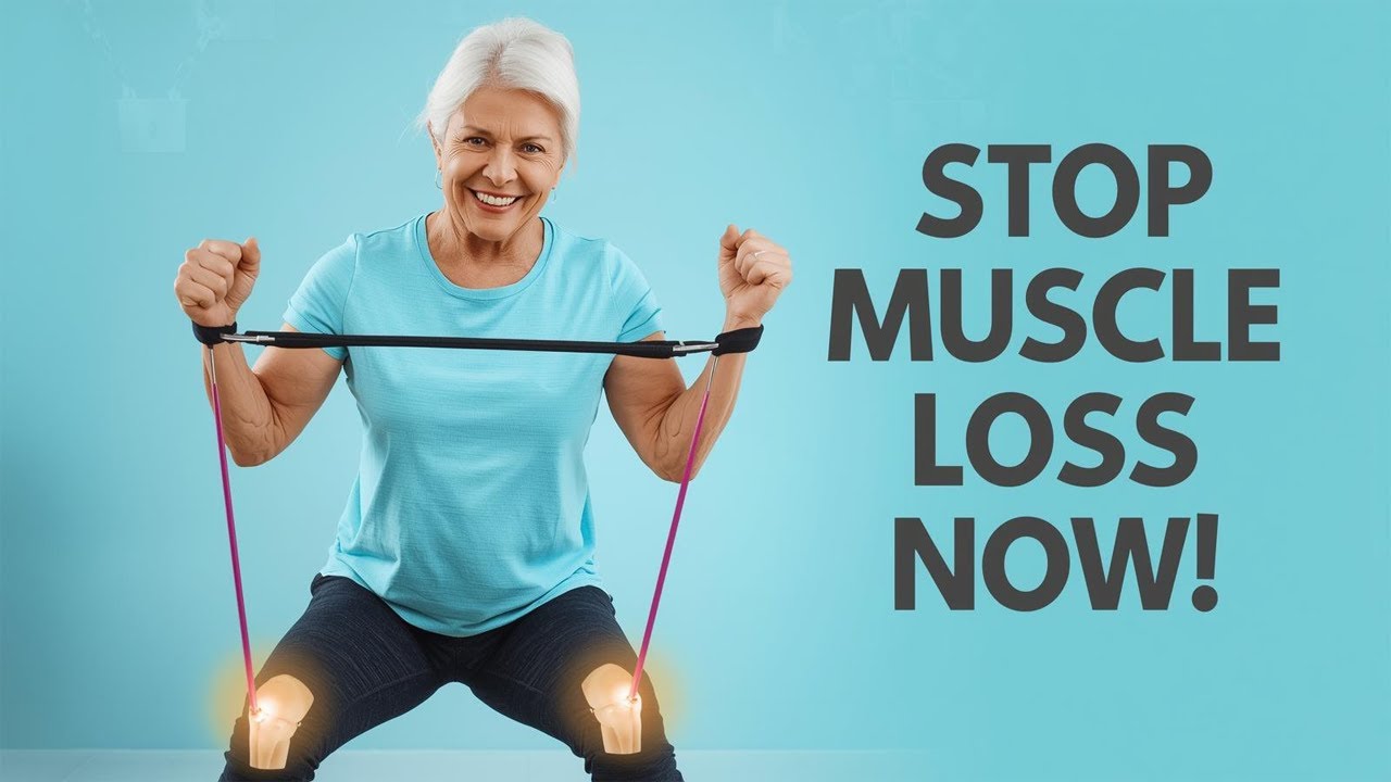 FIX Sarcopenia: 4 Anti-Aging Moves to Protect Your Joints (No Weights Needed)