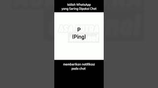 Download Lagu Istilah WhatsApp yang Sering Dipakai Chat #shorts #whatsapp MP3