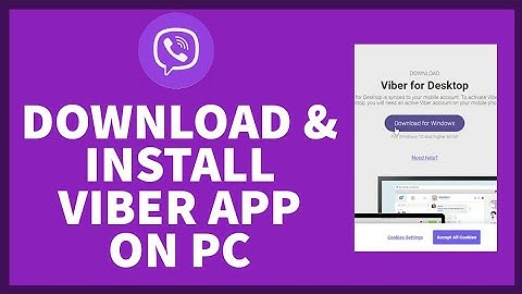 How To Install Viber App On Laptop? Download Viber (2023)