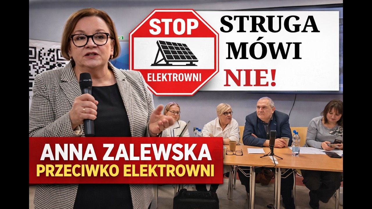 Anna Zalewska broni Stare Bogaczowice | Mocne NIE dla farm fotowoltaicznych | 20260223