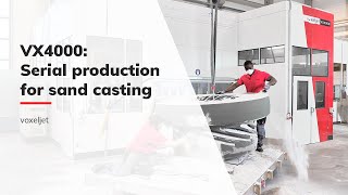 VX4000: The world's largest sand 3d printer