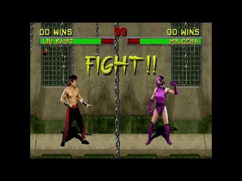 Mortal Kombat II - Liu Kang vs. Mileena