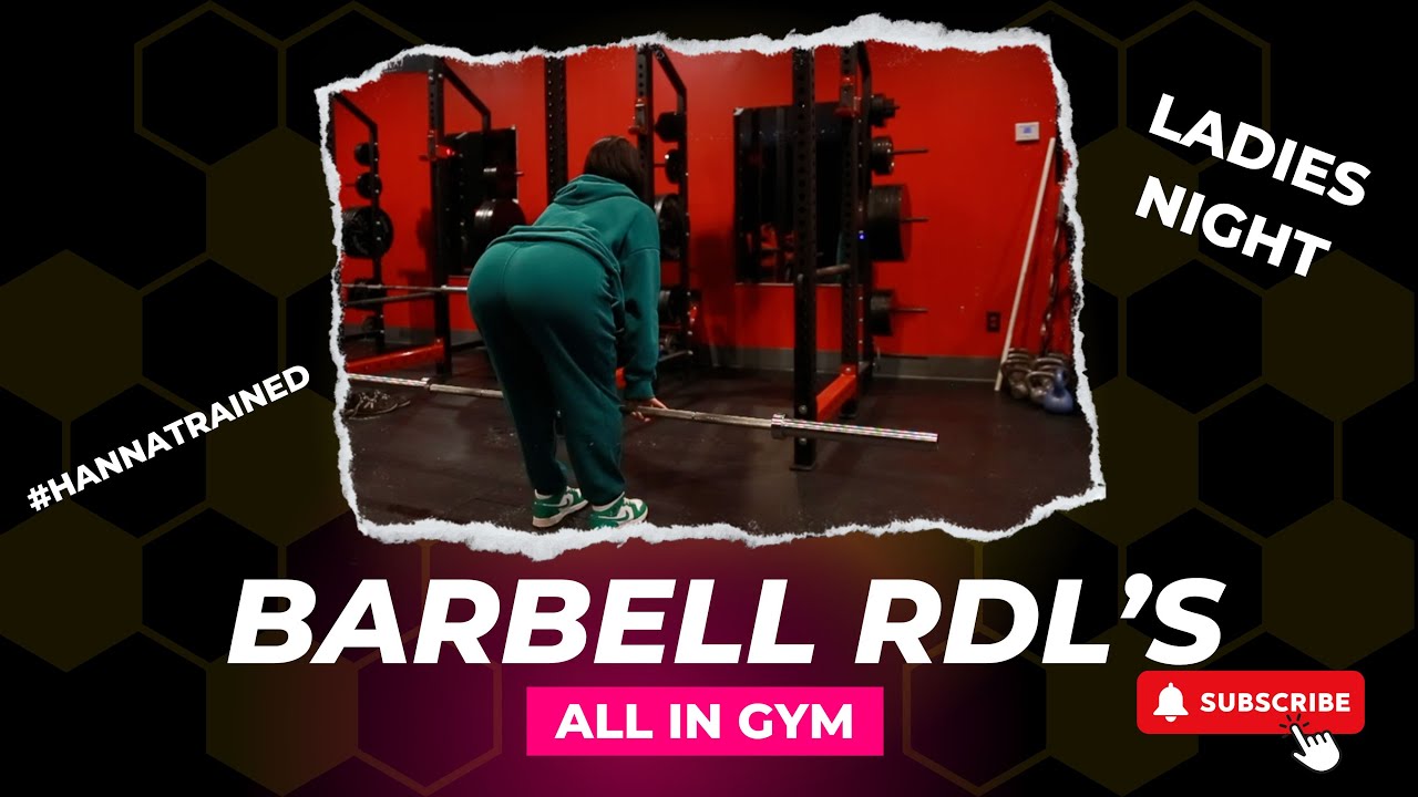 Barbell RDL - YouTube