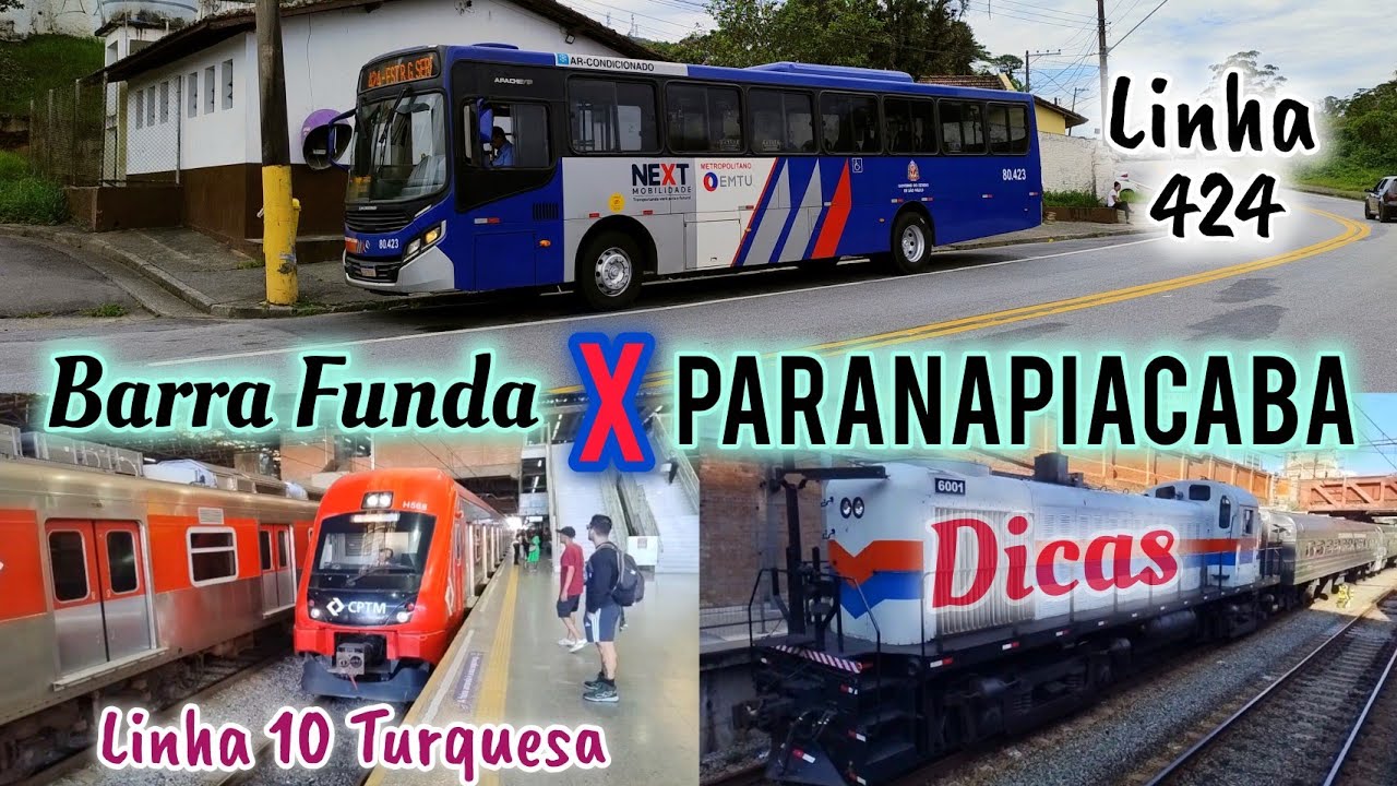 Viagem São Paulo (Barra Funda) x Vila de Paranapiacaba (Santo André) #viagem 