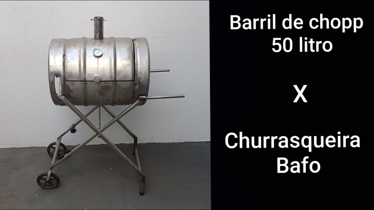 CHURRASQUEIRA BARRIL DE CHOPP