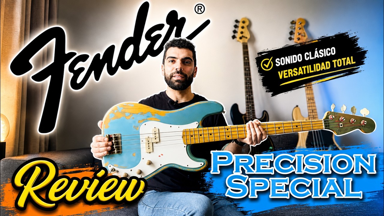 Fender Precision Special Bass 1980 - Review - YouTube