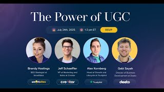 The Power of User Generated Content