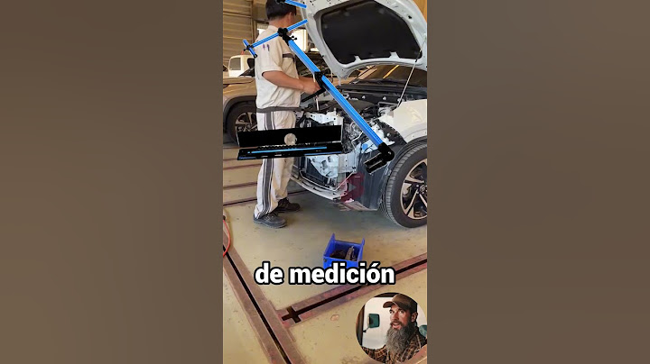 Usa esta regleta para enderezar el chasis de un auto #trucks #trailers #mecanicos #mecanica #camion