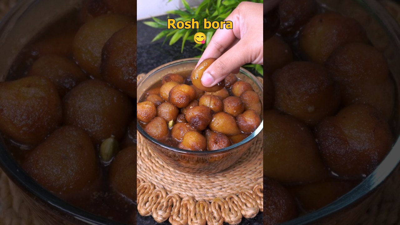 Bengali famous sweet Rosbora 