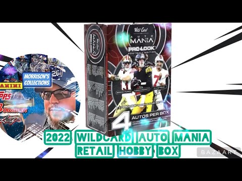Wild Card Auto Mania Retail Pro Look Hobby Box: Fun Product Nice SP ...
