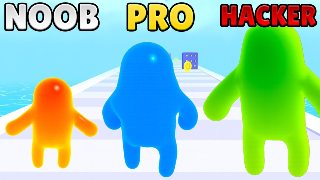 EPIC Join Blob Clash 3D Battle 💥 NOOB vs PRO vs HACKER (Funny Gameplay ...