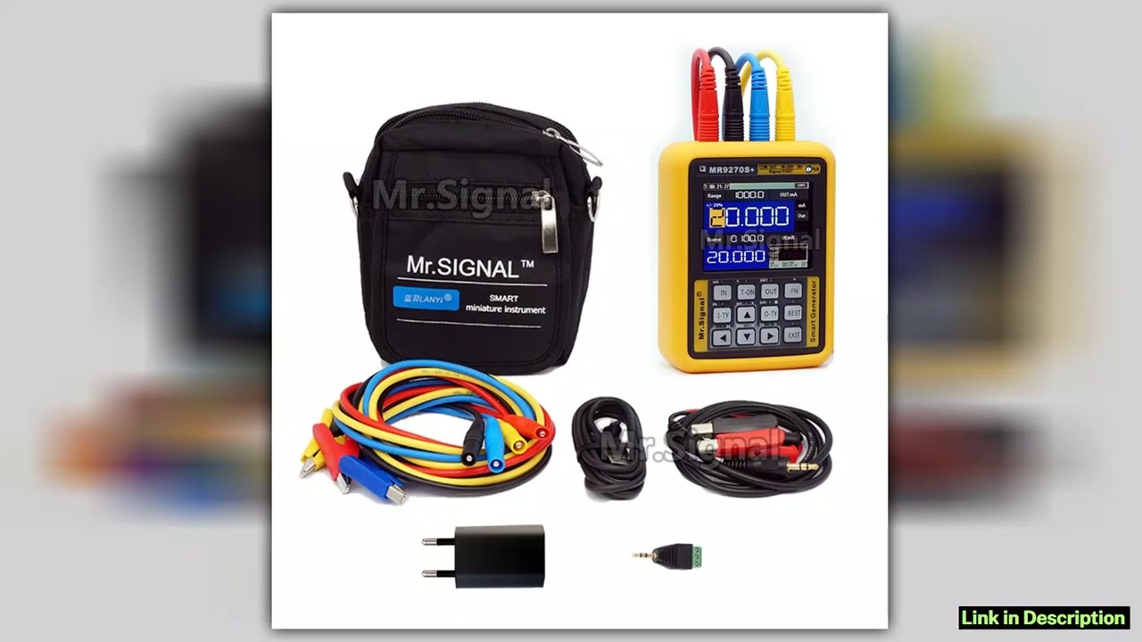 MR9270S 420MA Signal Generator Calibrate Current Voltage PT100 Thermocouple Pressure Transmitter Lo