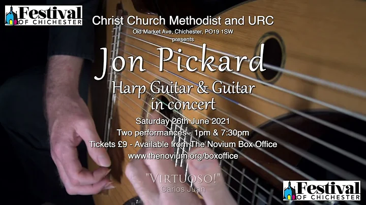 Jon Pickard, Harp Guitar, Chichester 2021