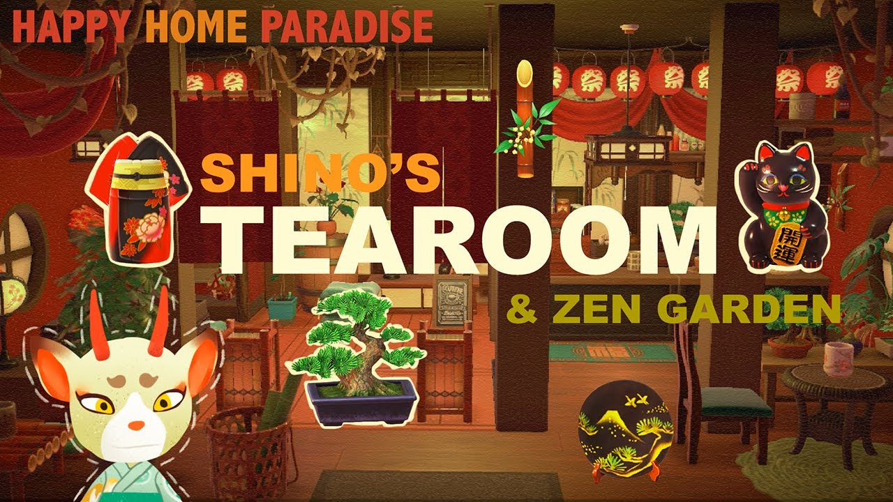 A Tearoom & Zen Garden for Shino // Happy Home Paradise