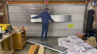 $1,300 Garage Door Insulation Mistake!  watch this before you diy