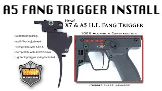 TECHT Fang Trigger Installation - Tippmann A5 Double Trigger Install