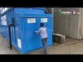 Container treatment plant  urban wastewater   ukraine