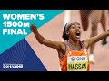 Womens 1500m final  world athletics championships doha 2019