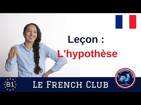 L&rsquo;hypothèse en français