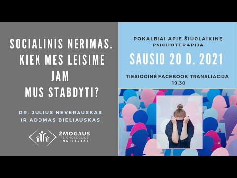 Video: Kaip įveikti Socialinį Nerimą