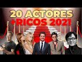 LOS 20 ACTORES MAS RICOS DEL MUNDO 2021