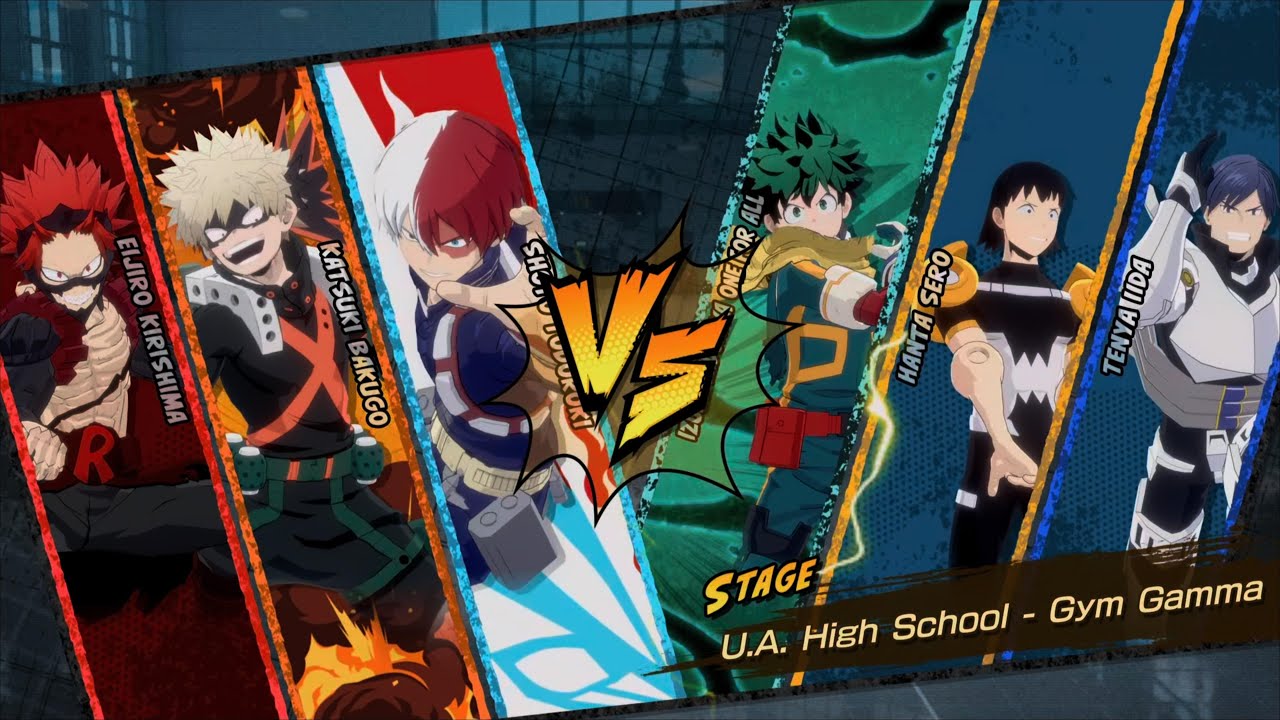 MHAAJ: Shoto|Katsuki|Eijiro vs. Izuku OFA|Sero|Tenya (Requested)