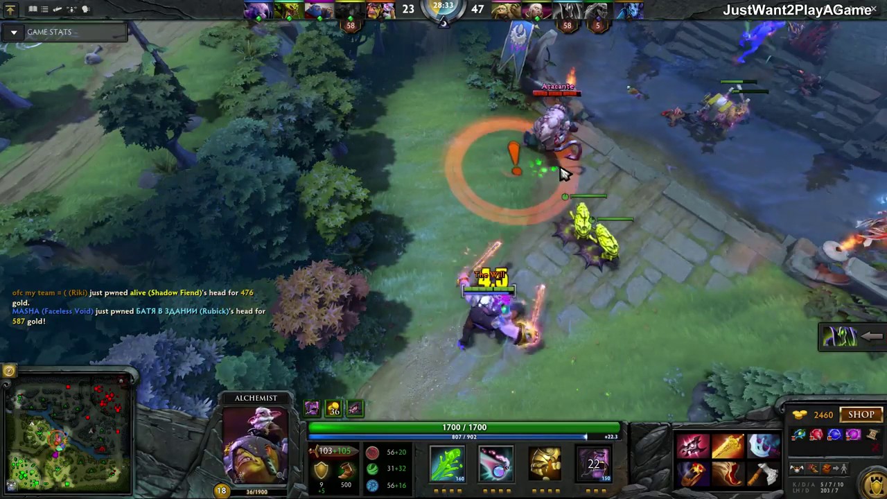 Miracle  Alchemist vs !Attacker Pudge Dota2  Insane Comeback