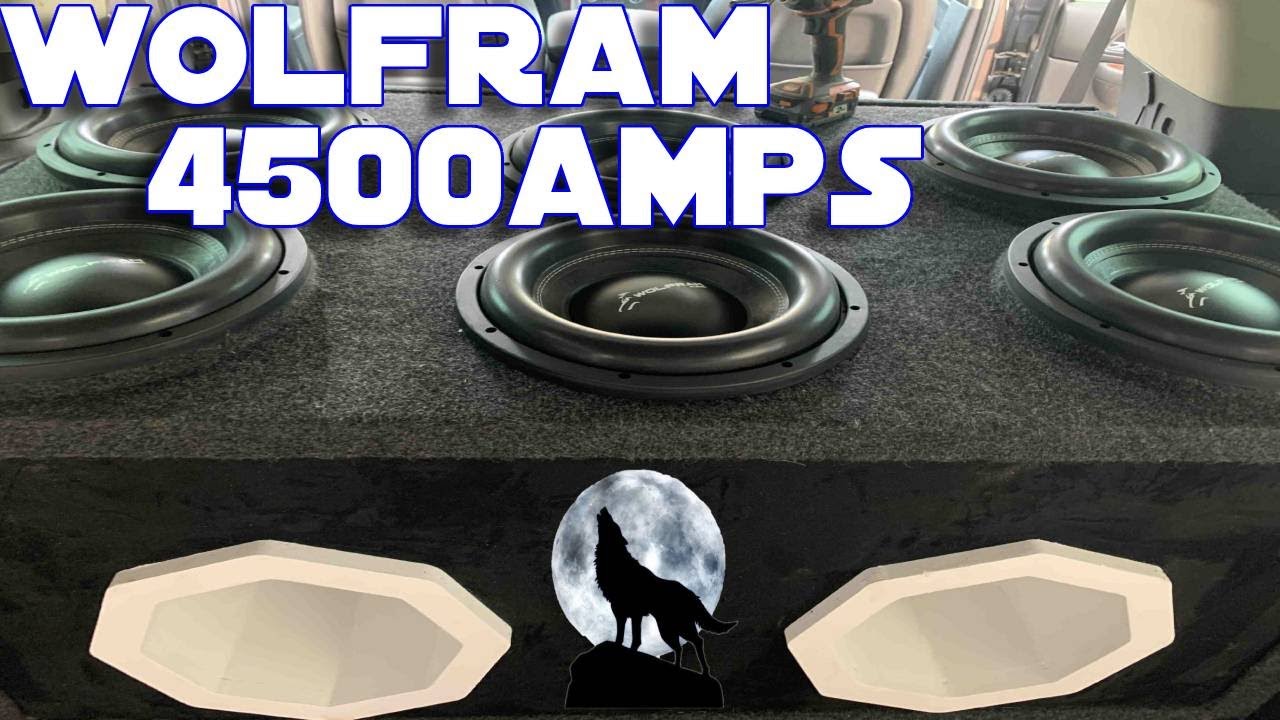 Wolfram 4500 Amps Installed