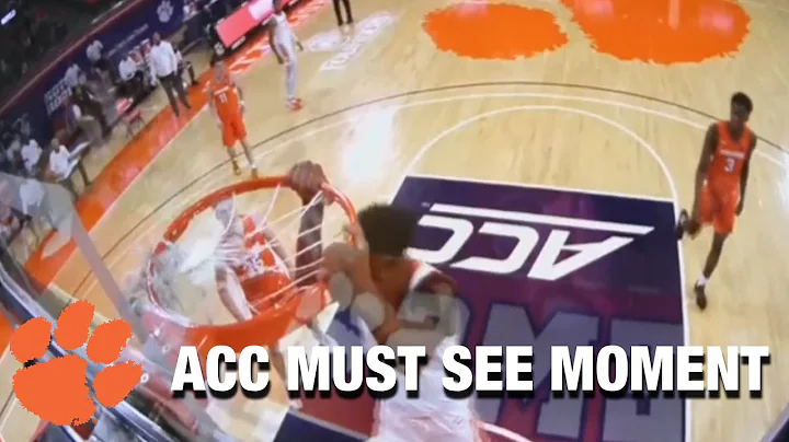 Clemson's Olivier-Maxence Prosper Slams Down The F...