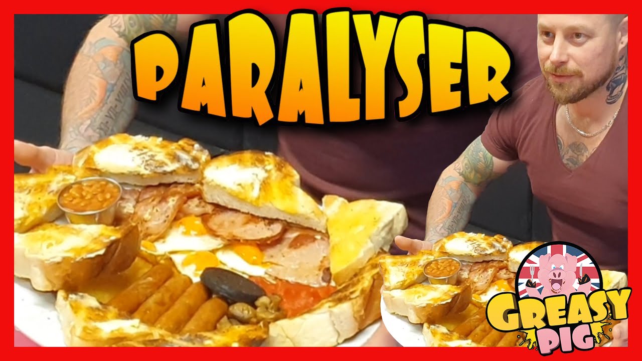 2000 Calories Breakfast Food Challenge The Greasy Pig Leeds YouTube
