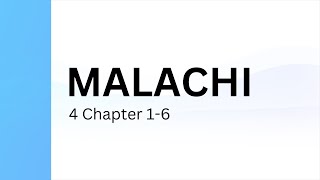 Malachi Chapter 04 | Holy Bible - Indian Sign Language Version (ISLV)