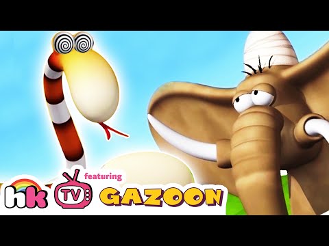 Best of Gazoon: S1 Ep 18 | Snake Charming | Funny Animals Cartoons | HooplaKidz TV