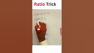 Solve Ratios in Just Seconds! | Super Fast Math Trick #ratiotricks #ratio #mathskills #mentalmath