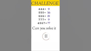 Can You Solve It / Math Puzzle / Brain Test / Challenge Video / ##puzzle #test #maths