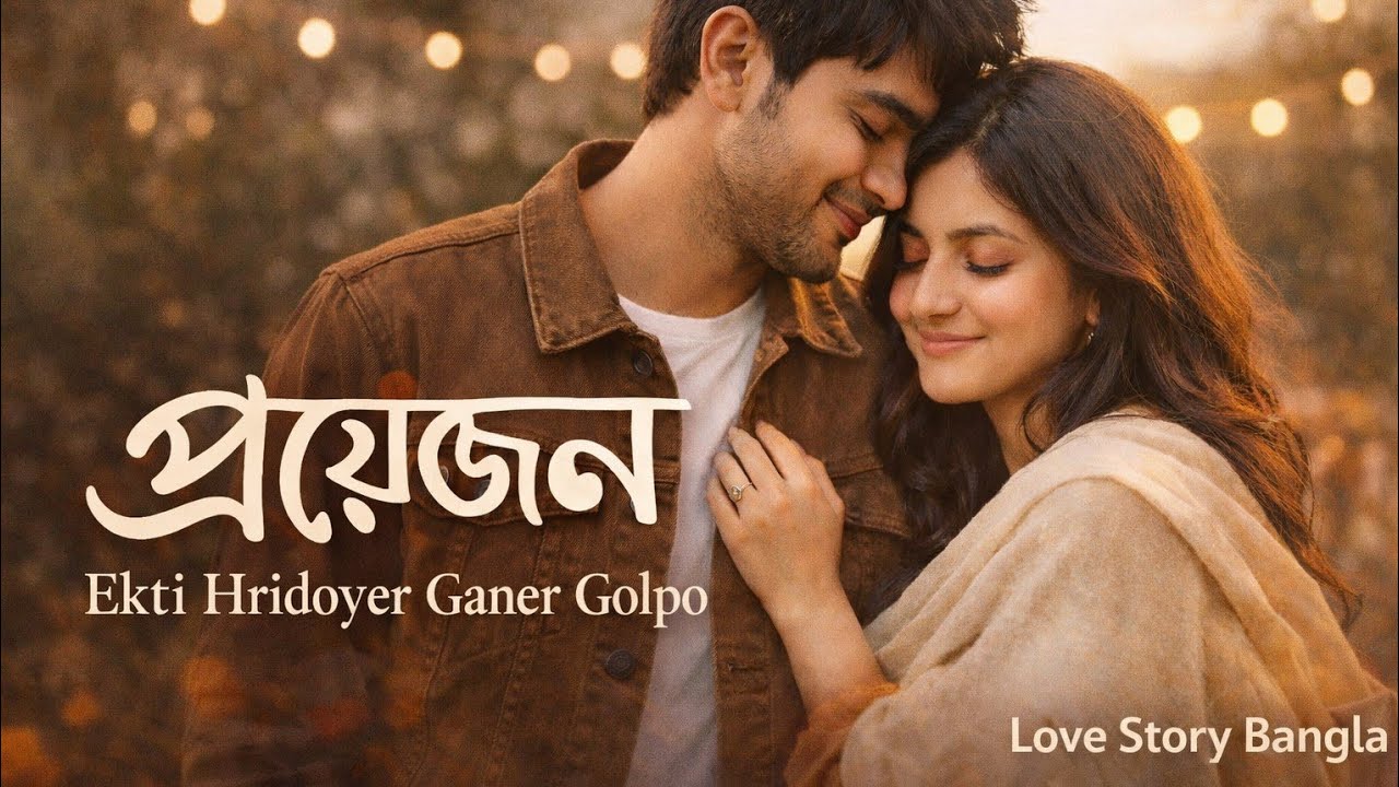 প্রয়োজন | Bengali Romantic Duet Song | Love Story Bangla | New Love Song 202