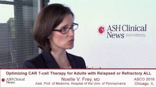 Optimizing CAR T-Cell Therapy in Relapsed/Refractory ALL