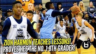 Zion Harmon Proves He's the No. 1 8th Grader at NEO Elite! Camp Highlights!