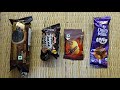 Satisfying video l  ASMR Dark fantasy Happy Happy Dark fantasy cookies Dairymilk lolipop unboxing