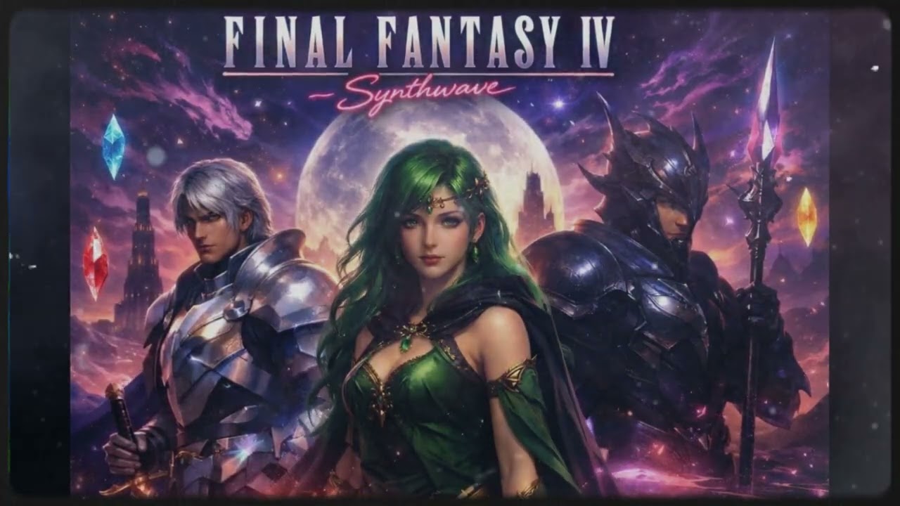 FINAL FANTASY IV (1991) — SYNTHWAVE TRIBUTE